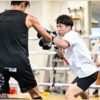 井上尚弥のボクシングトレーニング画像